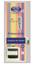 Distributeur préservatifs Protex 1 colonne